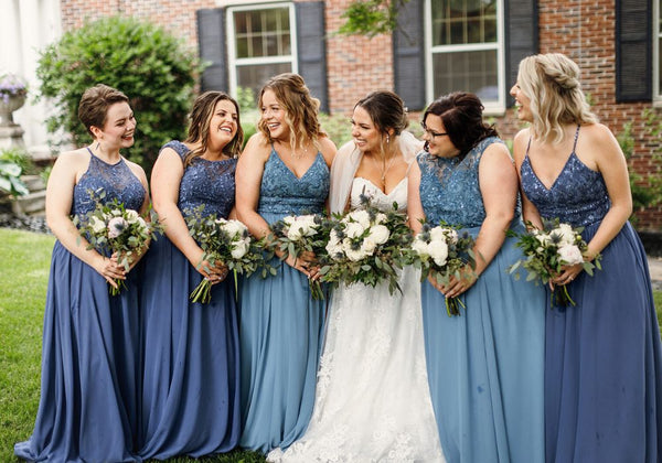 different bridesmaid dresses